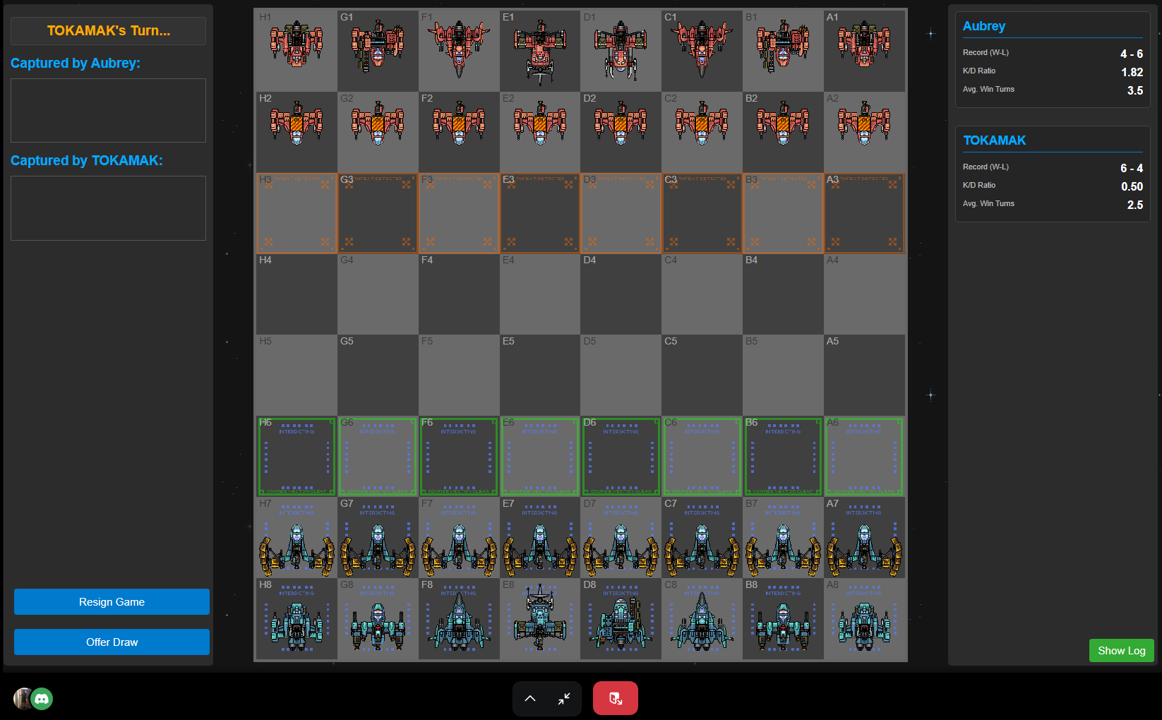 Armada Chess Gameplay Screenshot